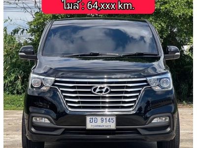 HYUNDAI H1 2.5 Elite plus ปี19 สีดำ รถบ้าน เจ้าของเดียวไมล์น้อย